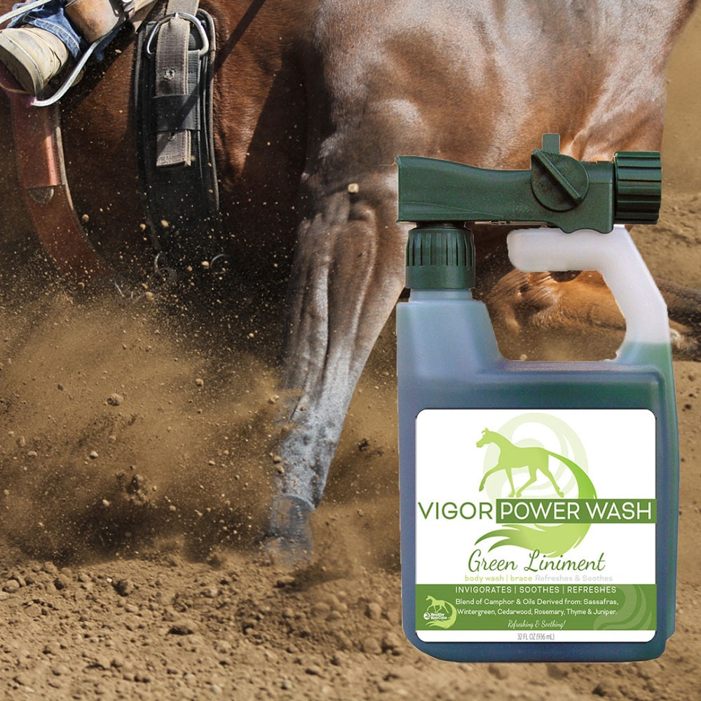 Vigor Green Liniment Power Wash 32oz