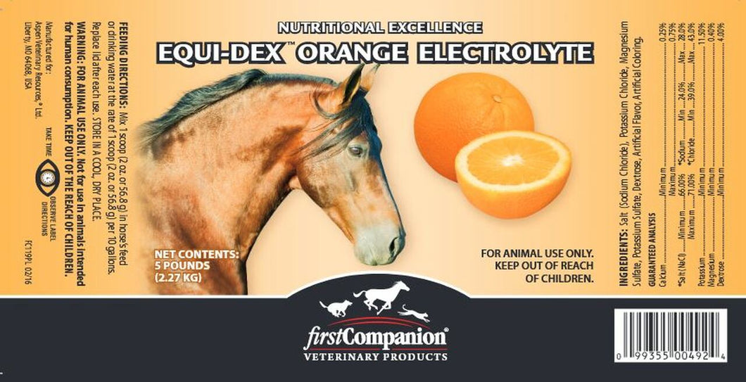 Equi-Dex Orange Electrolyte 5#