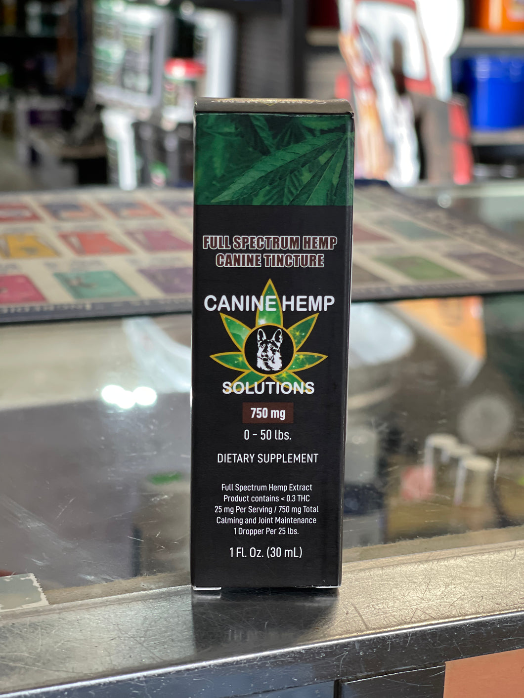 Canine Full Spectrum Tincture 750mg