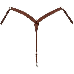 Synergy Harness Leather Breast Collar Contoured