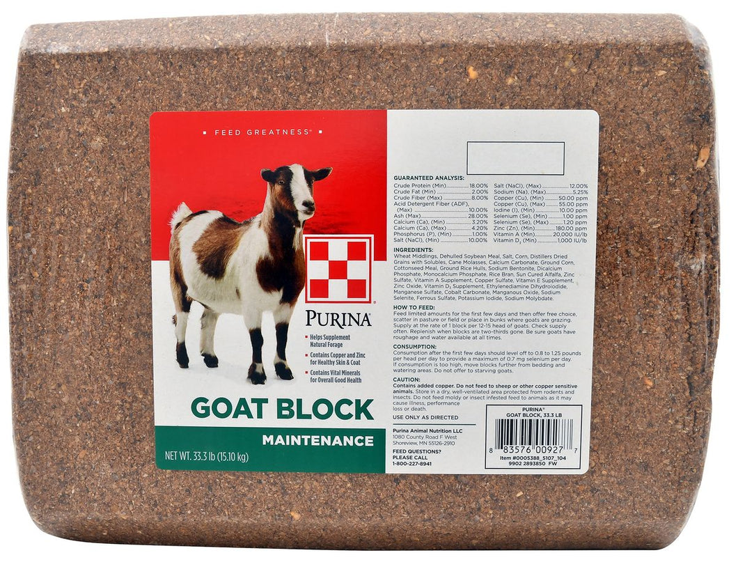 Purina Goat Block