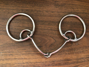 138-B-12 Thin Smooth Snaffle