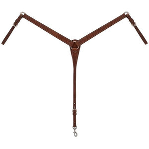 Synergy Harness Leather Breast Collar Tapered