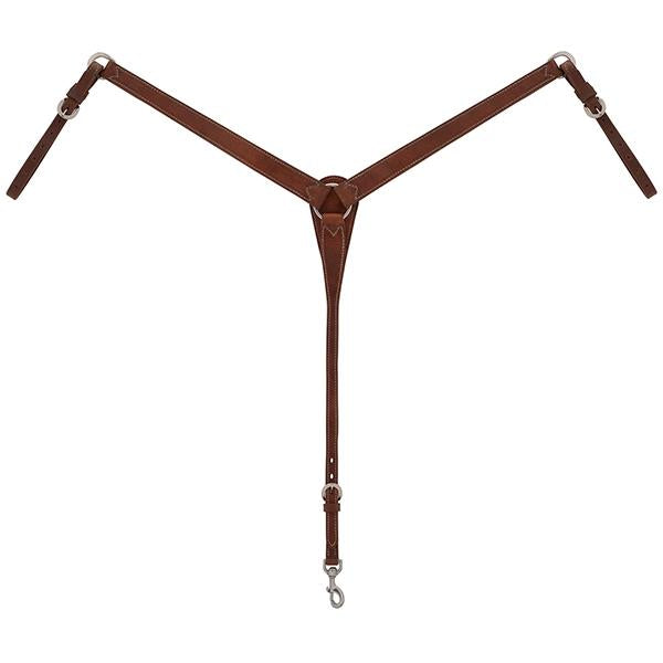 Synergy Harness Leather Breast Collar Tapered