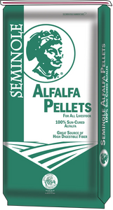 Seminole Alfalfa Pellets 50lb Large Pellet