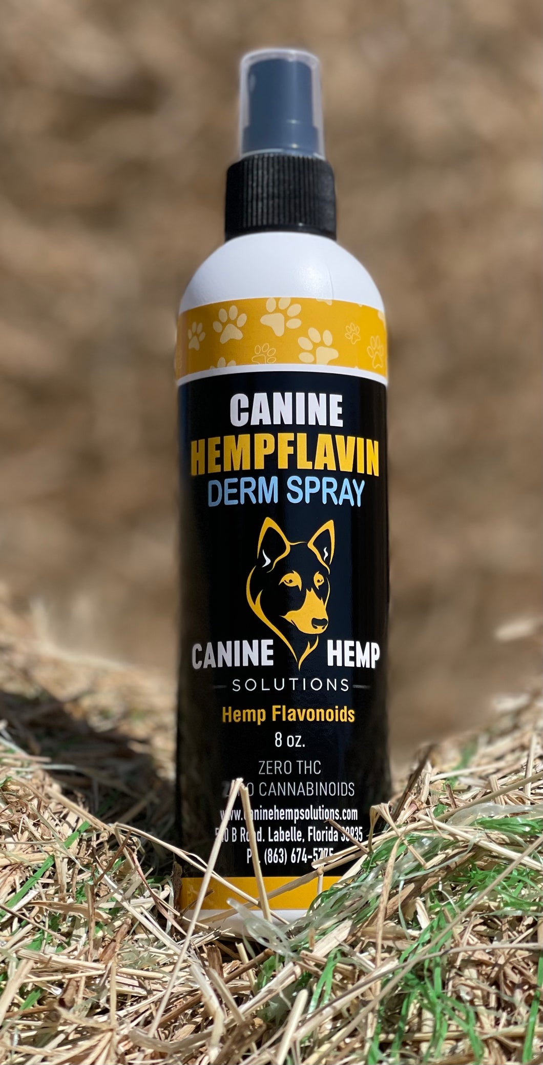 Canine Hempflavin Derm Spray