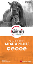Load image into Gallery viewer, Summit Alfalfa Pellets 50# Small Pellet
