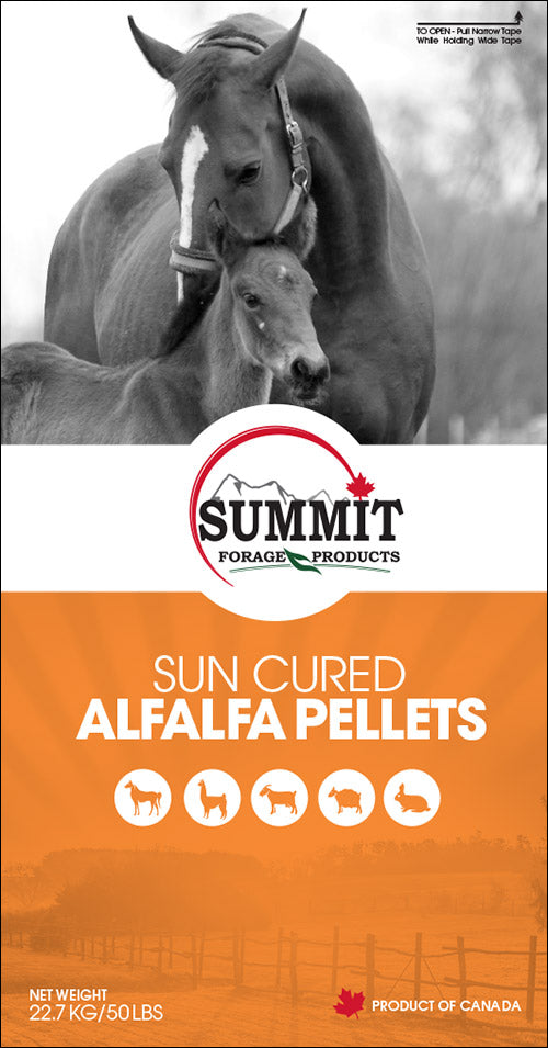 Summit Alfalfa Pellets 50# Small Pellet