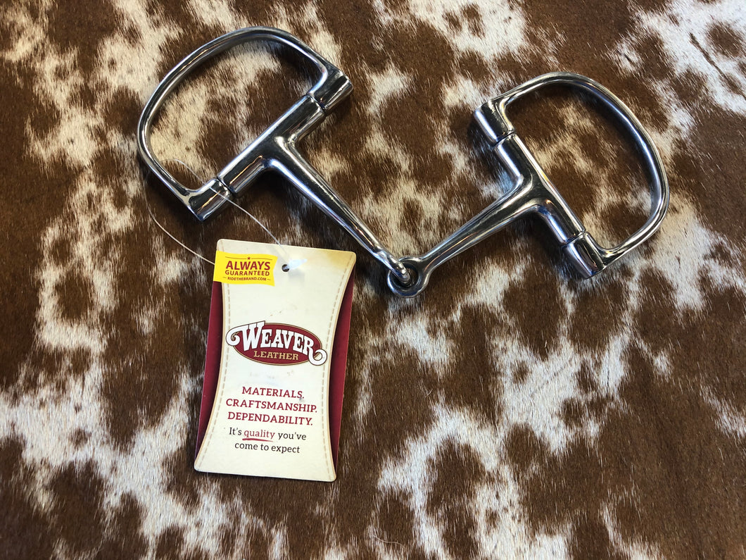 Weaver Smooth D Ring Snaffle