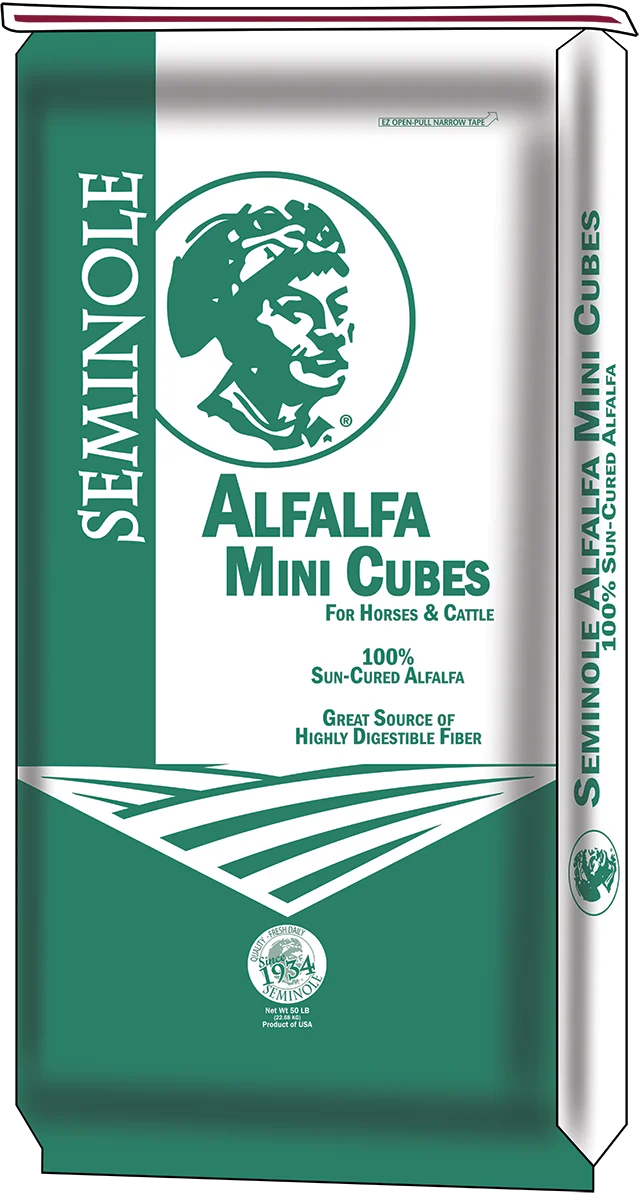 Seminole Mini Alfalfa Cubes