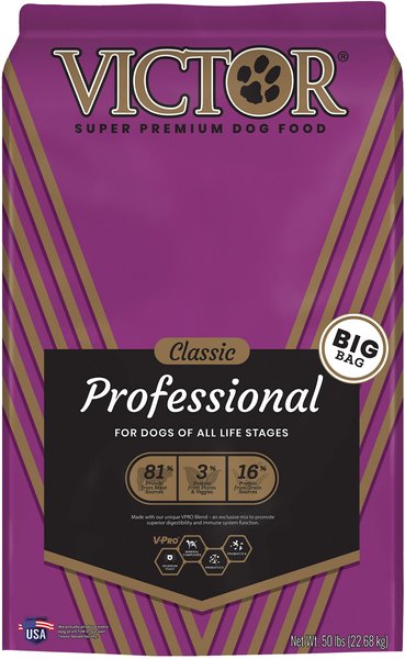 Victor Professional Dog Food 50lb