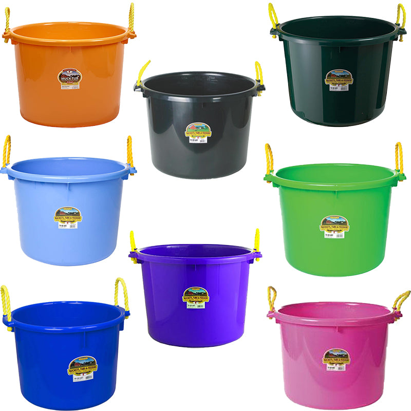 70qt Muck Tub Assorted