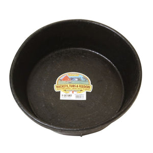 8qt Rubber Feed Pan
