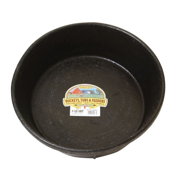 8qt Rubber Feed Pan
