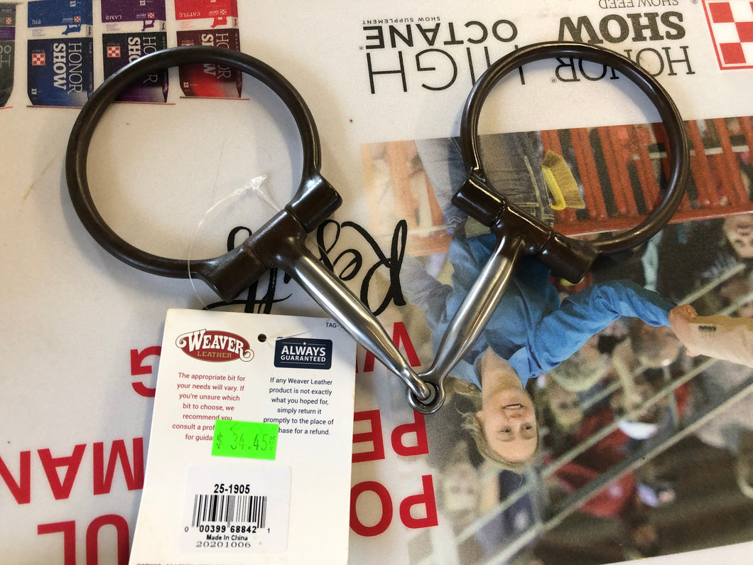 Weaver D Ring Smooth Snaffle