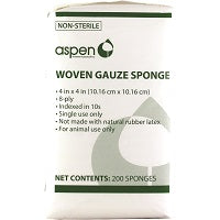 Gauze Sponge 4x4x12Ply 200ct.
