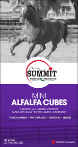 Summit Mini Alfalfa Cubes 50#