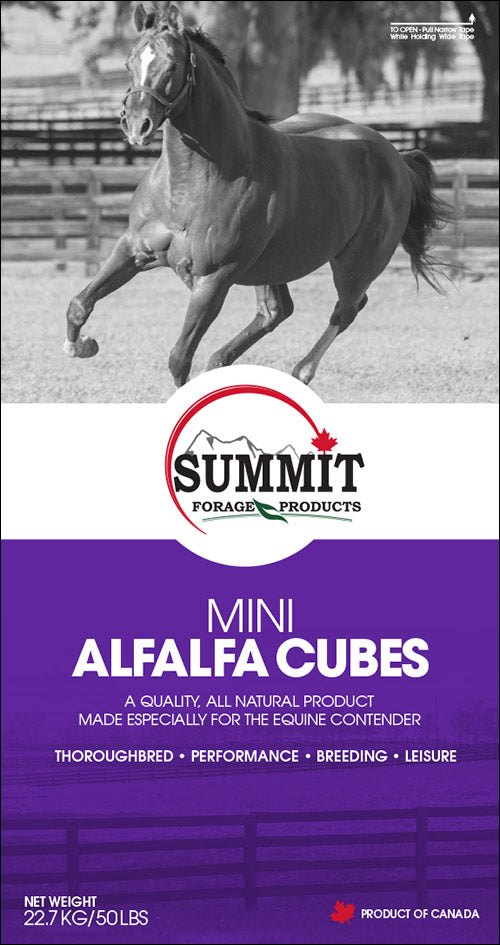 Summit Mini Alfalfa Cubes 50#