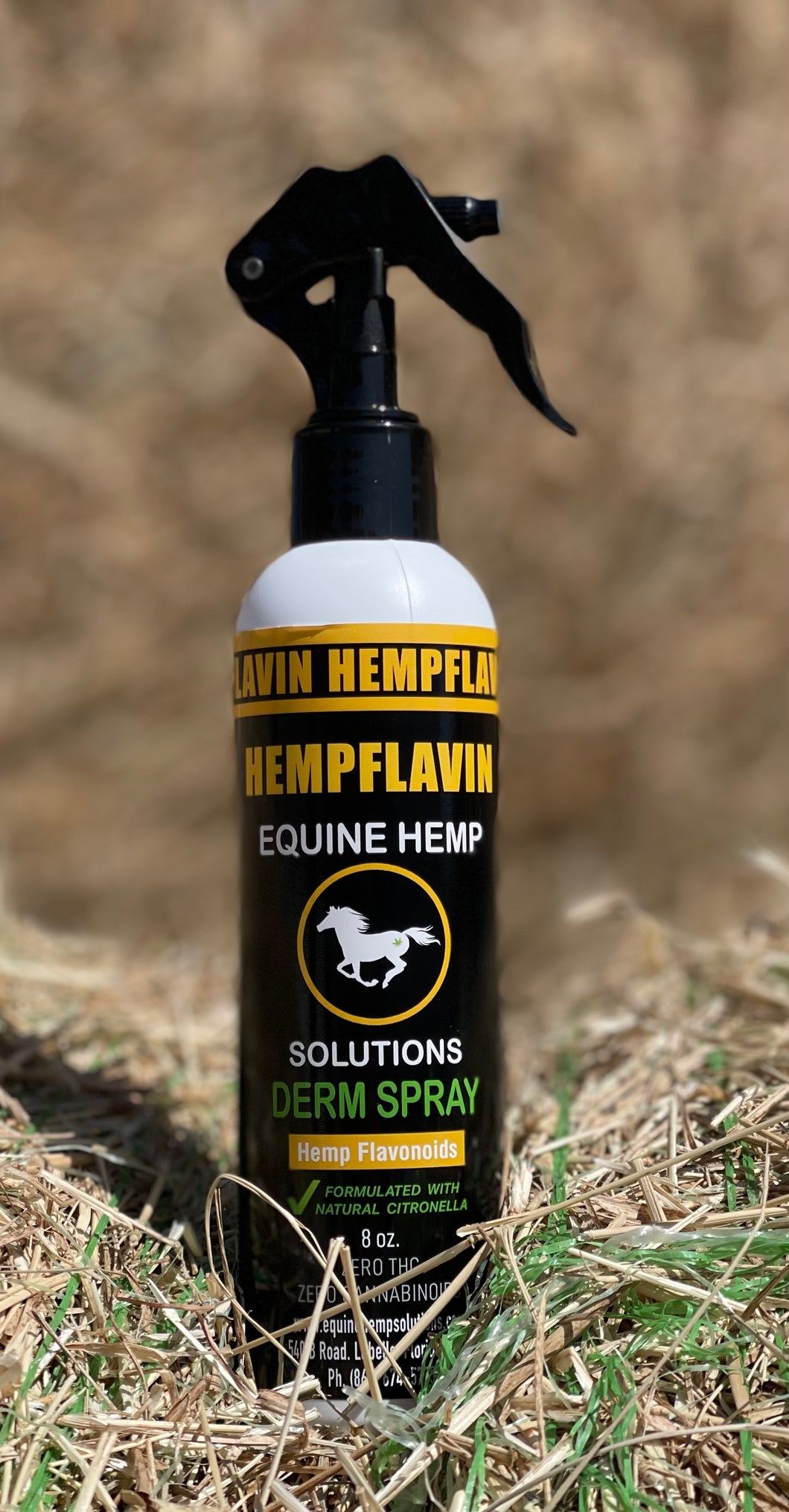 Equine Hempflavin Derm Spray