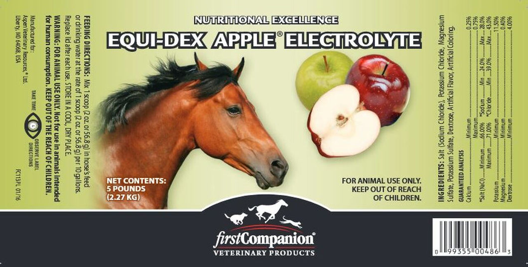 Equi-Dex Apple Electrolyte 5#