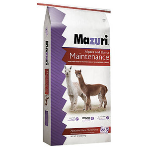 Mazuri Alpaca & Llama Maintenance