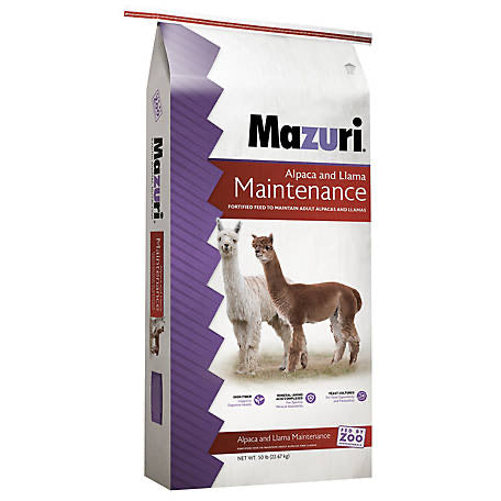 Mazuri Alpaca & Llama Maintenance