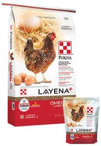 Purina Layena + Omega-3 Pellets