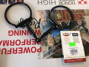 Weaver Swivel D Ring Smooth Snaffle