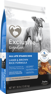 Exclusive All Life Stages Lamb & Rice Formula With Comfort Care
