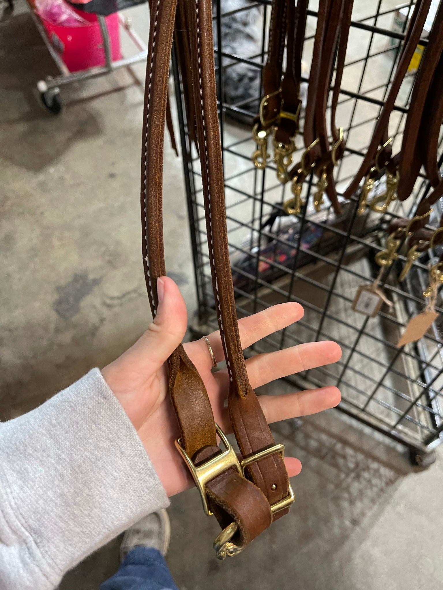 L&W Rolled Split Reins