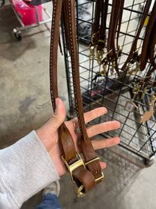 198 L&W Rolled Split Reins